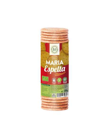 Galletas maria de espelta bio 200g Sol Natural Galletas maria de espelta bio 200g Sol Natural